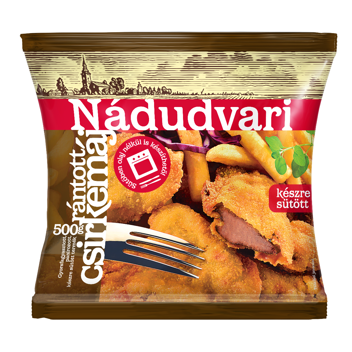 Nádudvari rántott csirkemáj 500g